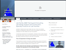 Tablet Screenshot of labspecialists.com